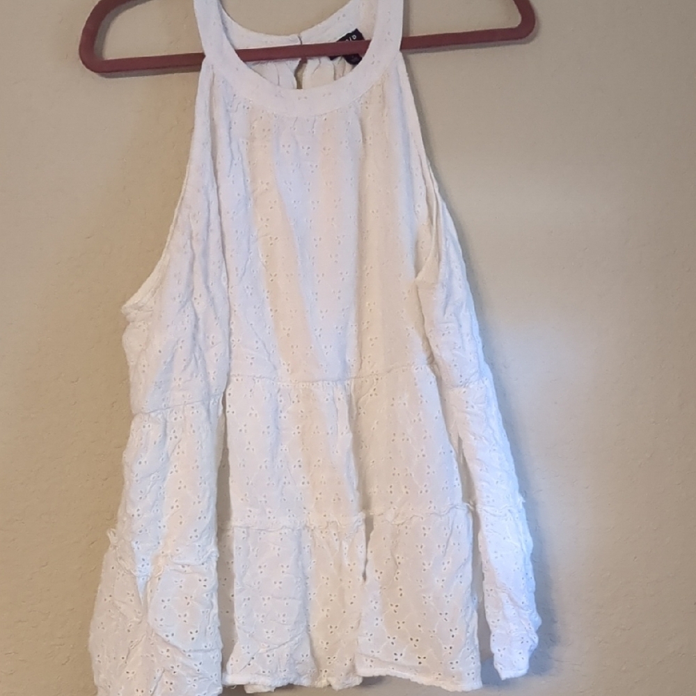 Torrid White Blouse